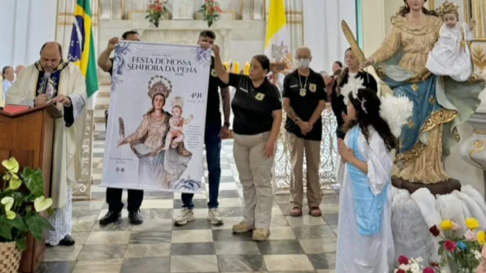 Polícia Civil da Bahia participa da Coroação de Nossa Senhora da Pena em Porto Seguro