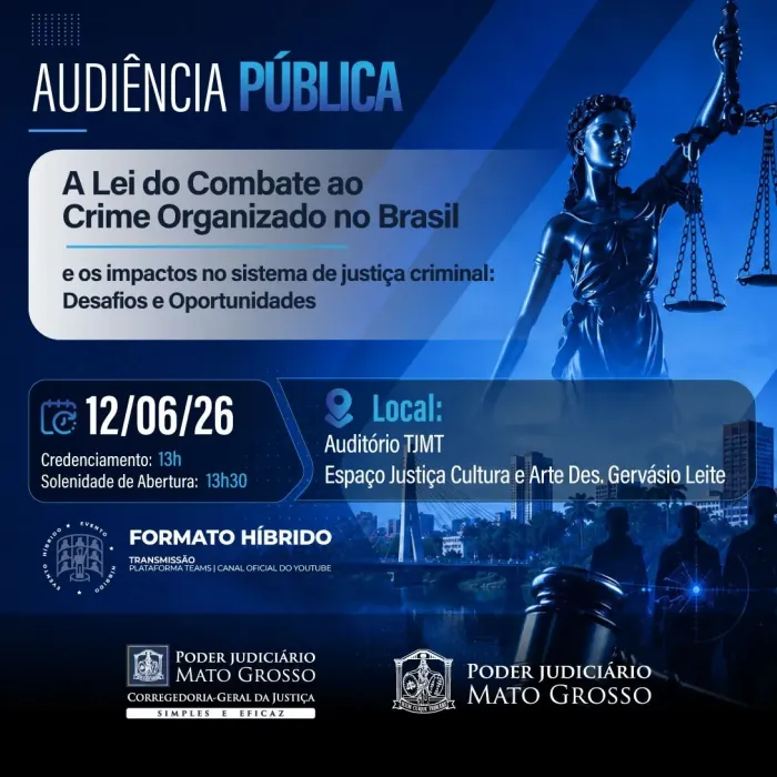 Audiência pública debate impactos da Lei de Combate ao Crime Organizado no sistema de justiça
