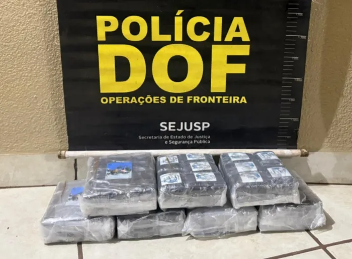 DOF apreende quase 10 quilos de haxixe entre Caarapó e Amambai