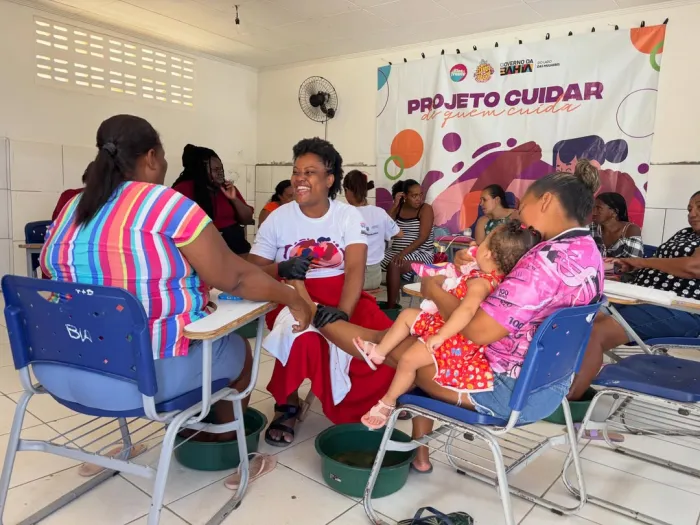 Projeto Cuidar de Quem Cuida da SPM leva acolhimento e fortalecimento de direitos a mulheres rurais em Ibipeba e Itaguaçu da…
