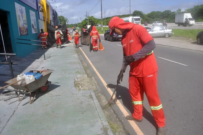 Emlur intensifica serviços de conservação urbana em diversos bairros de João Pessoa