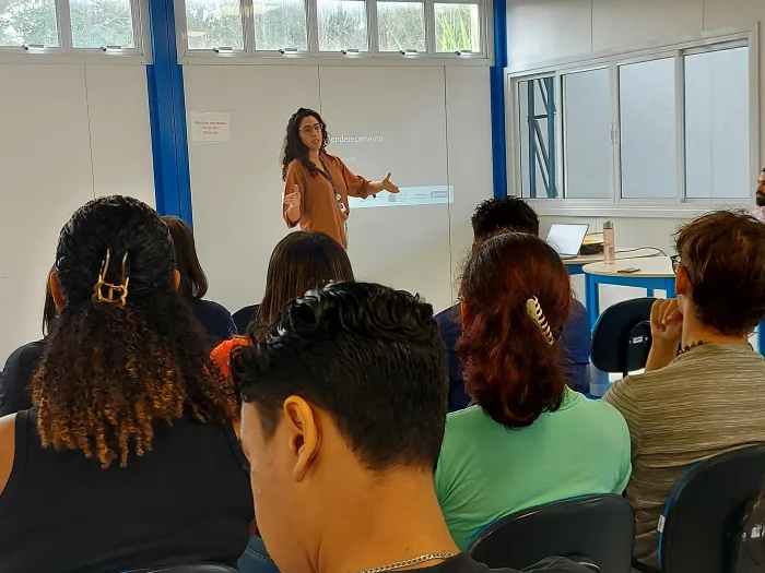 Técnicos da Setrand fazem palestra sobre programa Endereçamento Postal