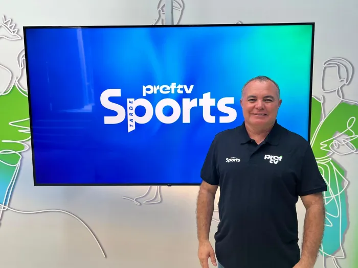 Laelson Lima é o primeiro técnico do interior a se tornar comentarista e vai reforçar o time da PrefTV durante a Copa