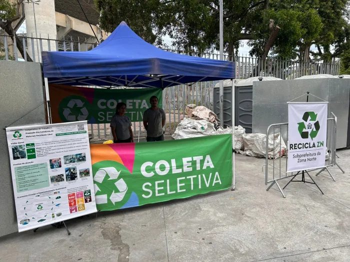 Projeto da Subprefeitura da Zona Norte II amplia impacto ambiental e social durante grandes eventos - Divulgação