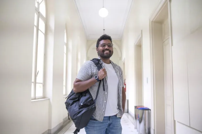 Gabriel Marcondes Koraicho, doutorando na Escola de Educação de Stanford