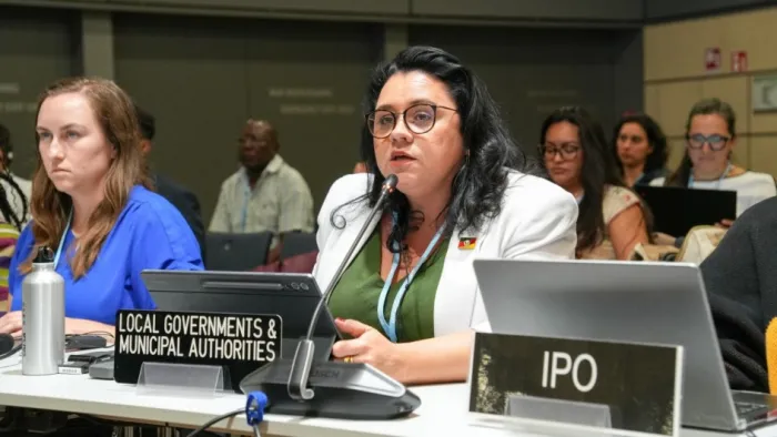 Secretária Marjorie apresentou os Roteiros de Descarbonização de Cadeias Produtivas lançados pelo Estado na COP30, em 2025 -Foto: Ascom Sema