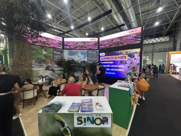 Prefeitura de Sinop destaca potencial turístico e econômico do município na FIT Pantanal 2026