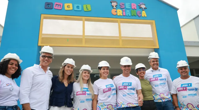 Governo do Estado vistoria fase final da construção da primeira creche-escola do Ameei em Lagarto