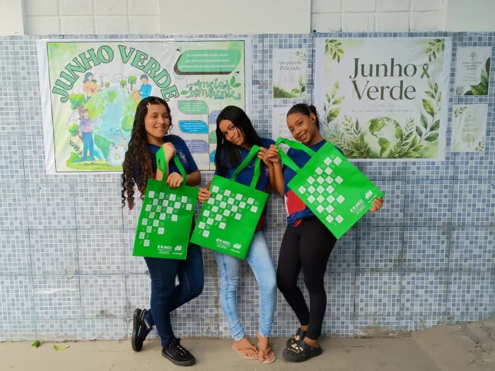 Junho Verde fortalece sustentabilidade, inclusão e cidadania em escola estadual de Itabuna