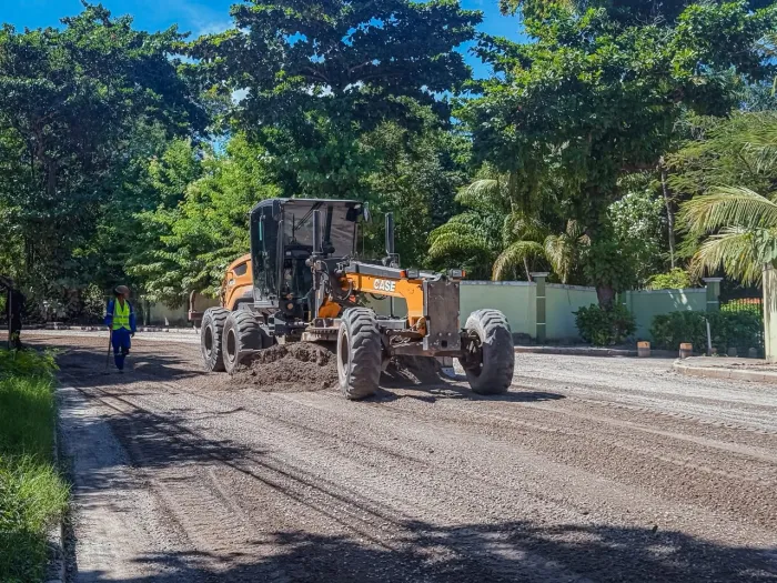 Prefeitura avança com etapa final de preparação da Rua Praia de Tramandaí, em Vilas do Atlântico