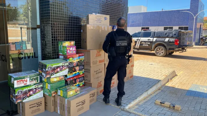 Operação em Chamas apreende 32 mil fogos de artifício clandestinos em dois dias de fiscalização no interior baiano