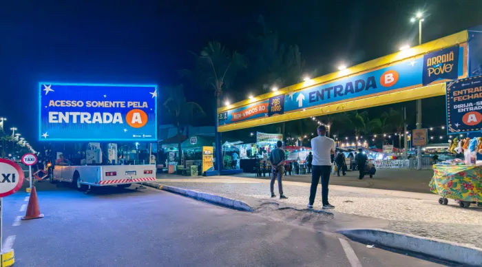 Arraiá do Povo mantém esquema especial de acesso nesta quarta-feira, 10