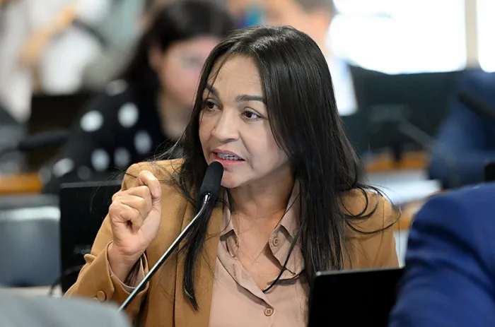 Eliziane Gama apresentou relatório favorável ao PL 198/2024, que segue ao Plenário - Foto: Geraldo Magela/Agência Senado