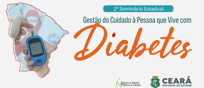 ESP/CE abre inscrições para seminário sobre gestão de cuidado à pessoa que vive com diabetes