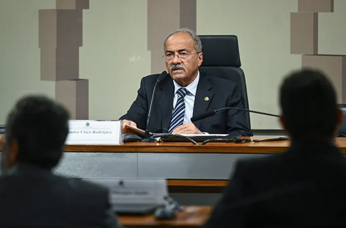 Chico Rodrigues foi eleito presidente frente parlamentar - Foto: Saulo Cruz/Agência Senado