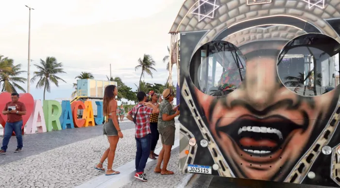 Gonzagão Itinerante encanta turistas e visitantes com passeio junino autêntico pela Orla da Atalaia