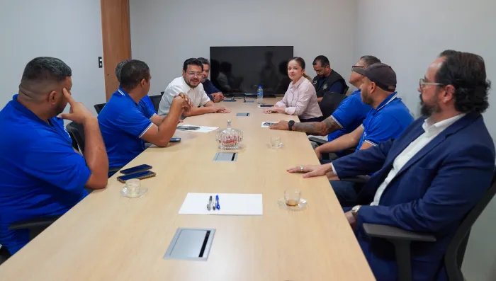  Reunião na Agência de Regulação dos Serviços Públicos Delegados do Estado de Rondônia (AGERO) (Foto: Gustavo Oliveira | Assessoria Parlamentar)