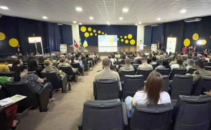 Profissionais da educação e da segurança pública estão reunidos em Palmas para o alinhamento das ações desenvolvidas nas unidades militares e cívico-militares da rede estadual - Foto: Marcus Vinícius Camelo/Governo do Tocantins
