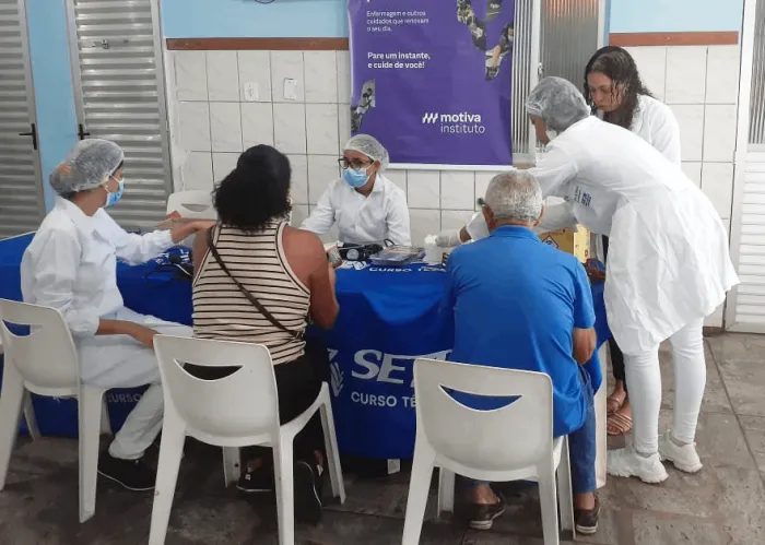 Metrô Bahia realiza ação de saúde gratuita com serviços de prevenção e bem-estar para moradores de Pernambués