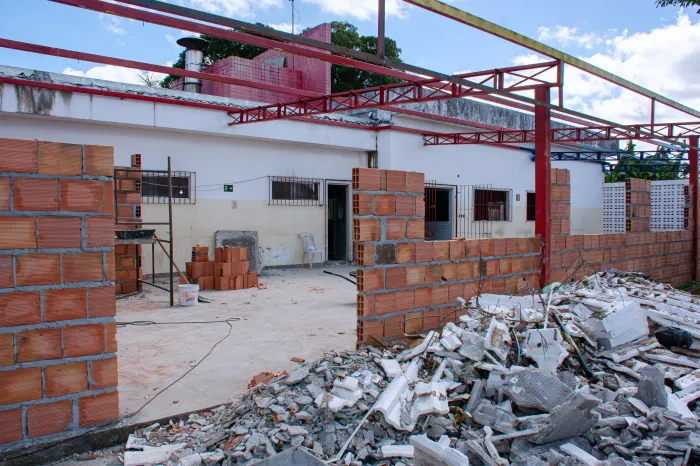 Prefeitura avança com obra de reforma e ampliação da Cozinha Comunitária de Itinga