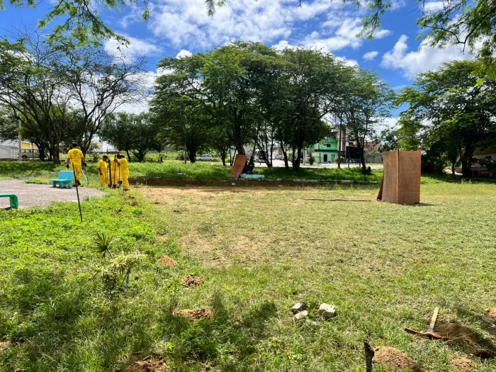 Prefeito Rodrigo Pinheiro anuncia três novas areninhas em parceria com Raquel Lyra