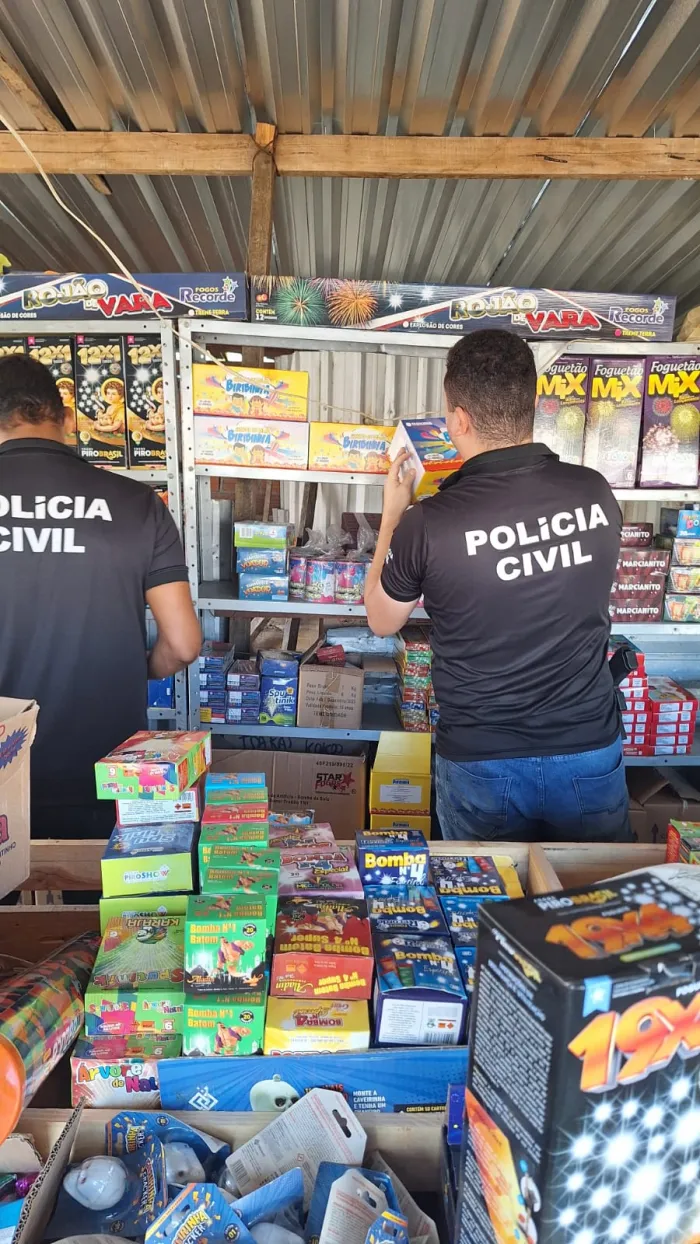 Operação Chamas apreende fogos clandestinos e vencidos em Itaberaba