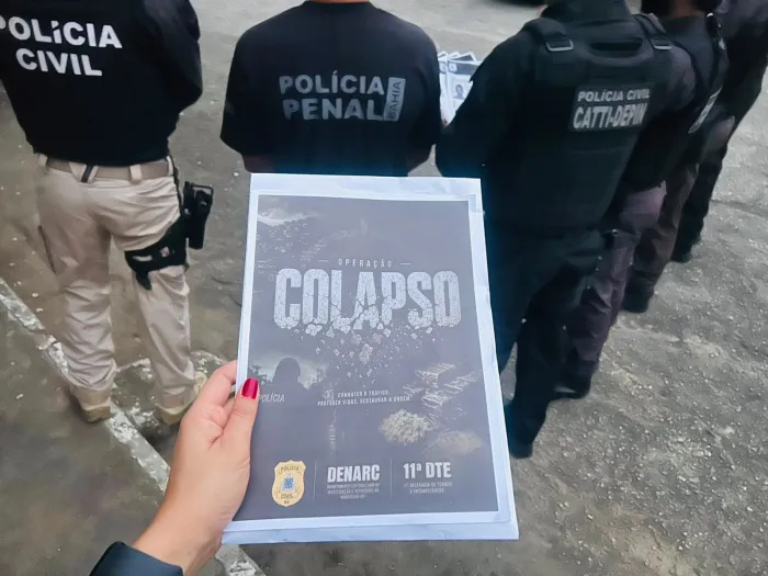 Operação Colapso resultada na prisão de nove investigados e na apreensão de um adolescente em Jequié e cidades da região