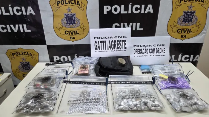 Polícia Civil prende homem em flagrante por tráfico de drogas em Alagoinhas
