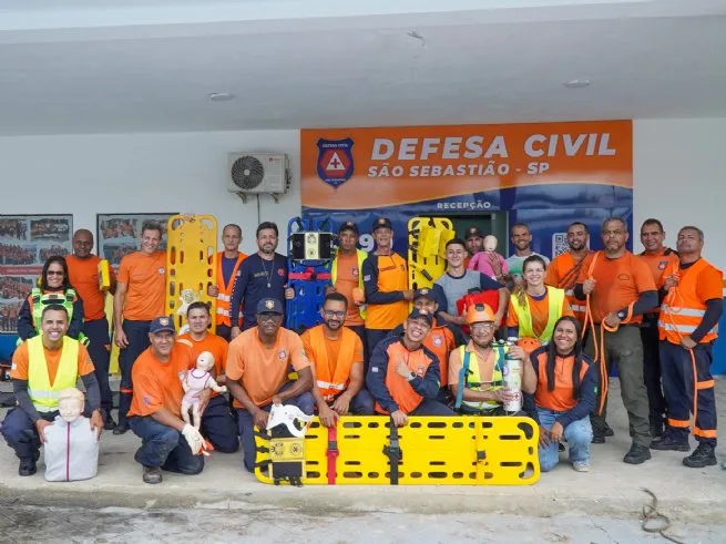 Curso da Defesa Civil reúne agentes de diferentes cidades para capacitação em emergências