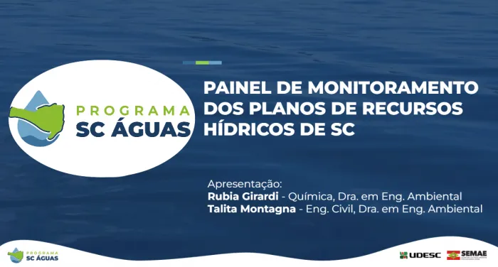 Udesc Alto Vale lança painel inédito com planos de recursos hídricos de Santa Catarina