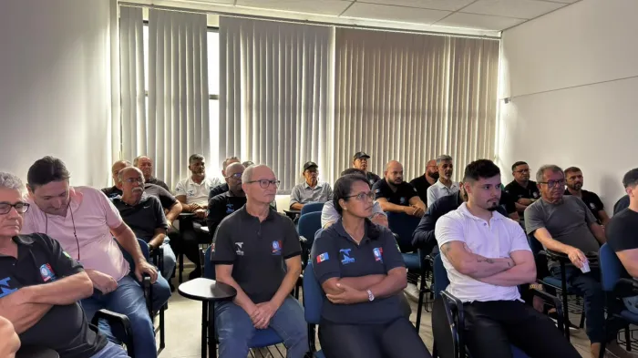 O encontro reuniu servidores de diversos setores - Ascom Inmeq-AL
