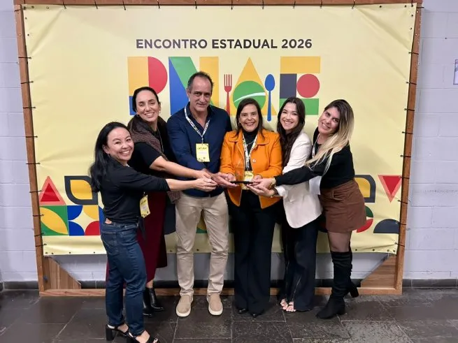 São Sebastião é reconhecido em encontro estadual por práticas exitosas na alimentação escolar