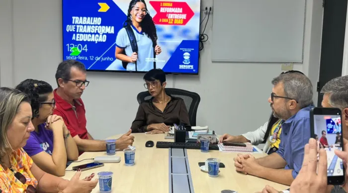 Governo de Sergipe dialoga com a categoria do magistério e reafirma compromisso com o fortalecimento da educação / Fotos: Ascom Seed