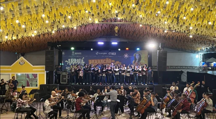 Orquestra Jovem de Sergipe será atração do Barracão da Vila Do Forró