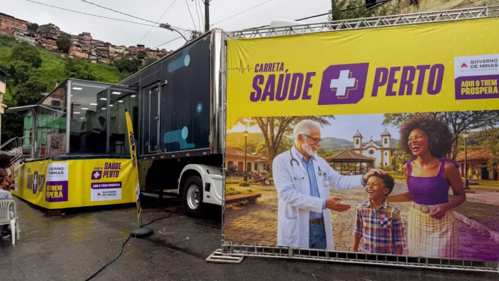 Santa Luzia recebe Carreta Saúde Mais Perto com consultas e exames especializados