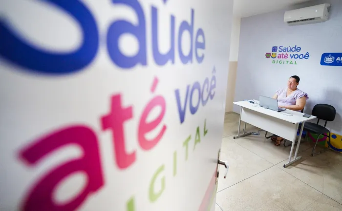 A sala do Programa Saúde Até Você Digital funciona dentro do Espaço da Mulher Deodorense - Marco Antônio / Ascom Sesau