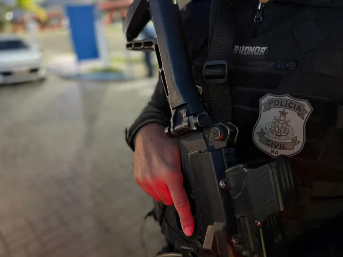 O ex-companheiro da vítima foi localizado nas proximidades da cena do crime e apresentava manchas de sangue em sua orelha - 14/06/2026 - Fonte/Crédito: Divulgação: Ascom PCBA
