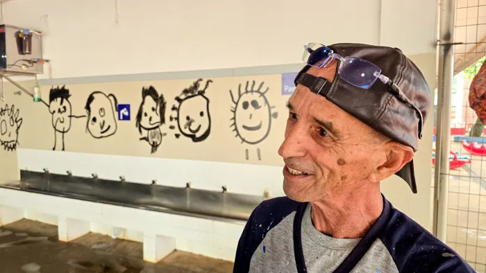 Arte transforma escolas em espaços mais coloridos e inspiradores