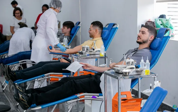  Assembleia realizou importante ação social em busca de doadoares de sangue e medula (Foto: Foto: Thyago Lorentz | Secom ALE/RO)