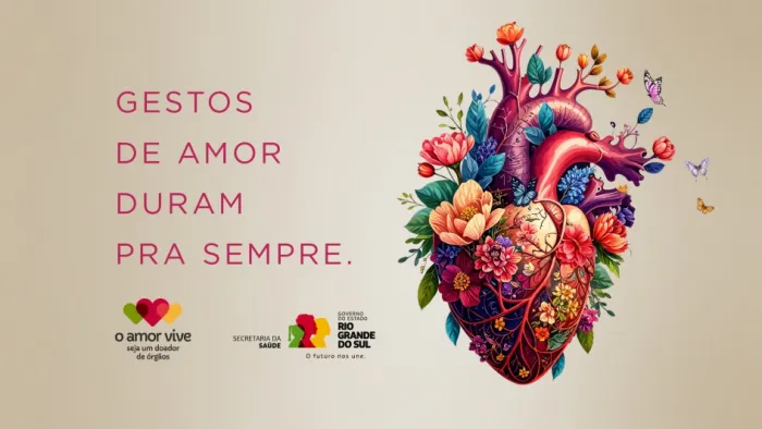 Imagem ilustrativa de uma das campanhas de doação de órgãos promovidas pelo governo estadual, por meio da Secretaria da Saúde