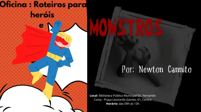 Oficina de roteiros para heróis e monstros
