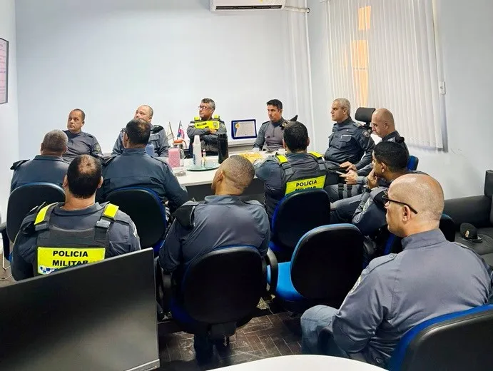 Comando do 17º BPM realiza reunião com comandantes do policiamento da unidade