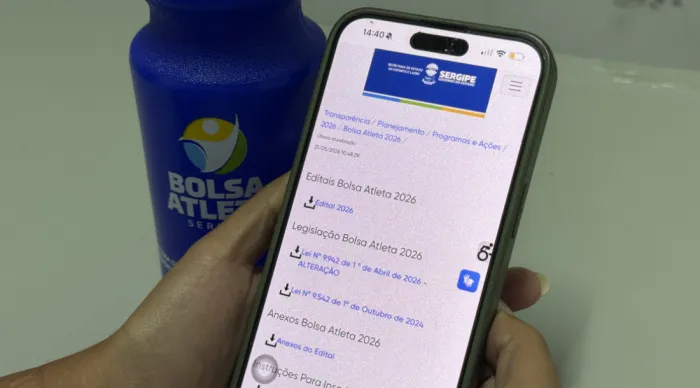 Governo de Sergipe divulga lista preliminar de candidatos ao Bolsa Atleta Sergipe 2026// Foto : Ascom/ Seel