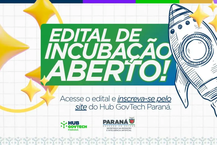 Soluções para o setor público: Hub GovTech Paraná abre edital gratuito de incubação