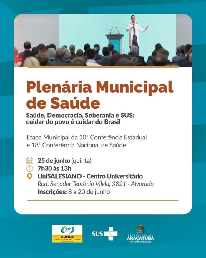 Foto: Reprodução/Prefeitura de Araçatuba - SP