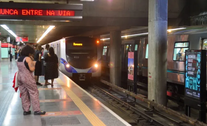Além da operação especial para o confronto entre Brasil e Haiti, o Metrô volta a adotar, de forma experimental, operação ininterrupta entre a madrugada de sábado para domingo – Foto: Divulgação/Governo de São Paulo