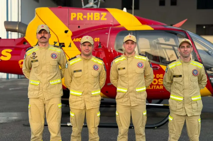 Bombeiros do Paraná consolidam atuação aérea com formação de novos pilotos