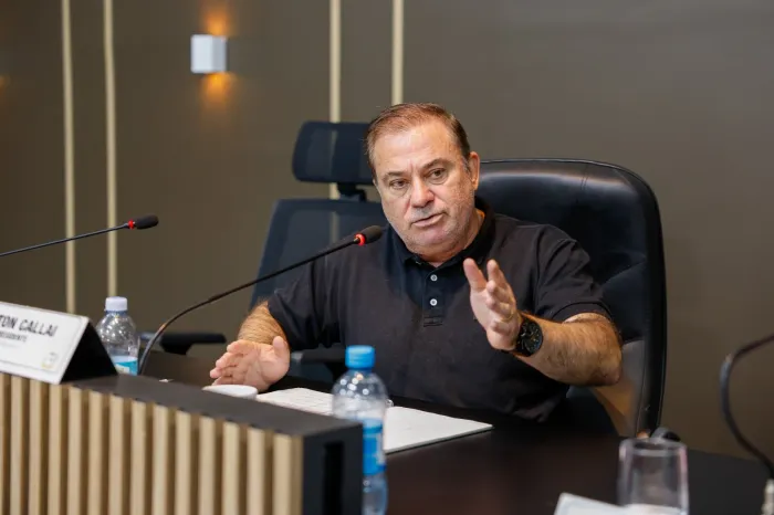Legenda:Proposta é de autoria do presidente da Câmara, Airton Callai - Autor da Foto:Rayan Nicacio | Ascom Câmara