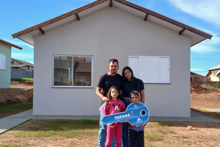 Residencial em Tapira tem todas as moradias subsidiadas pelo Casa Fácil Paraná 