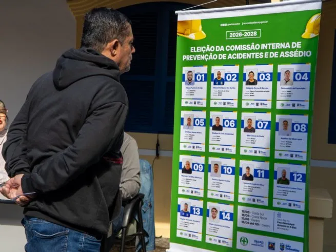 Servidores elegem 11 representantes da CIPA para a gestão 2026/2028